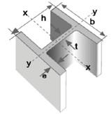 Viga HEB de acero estructural